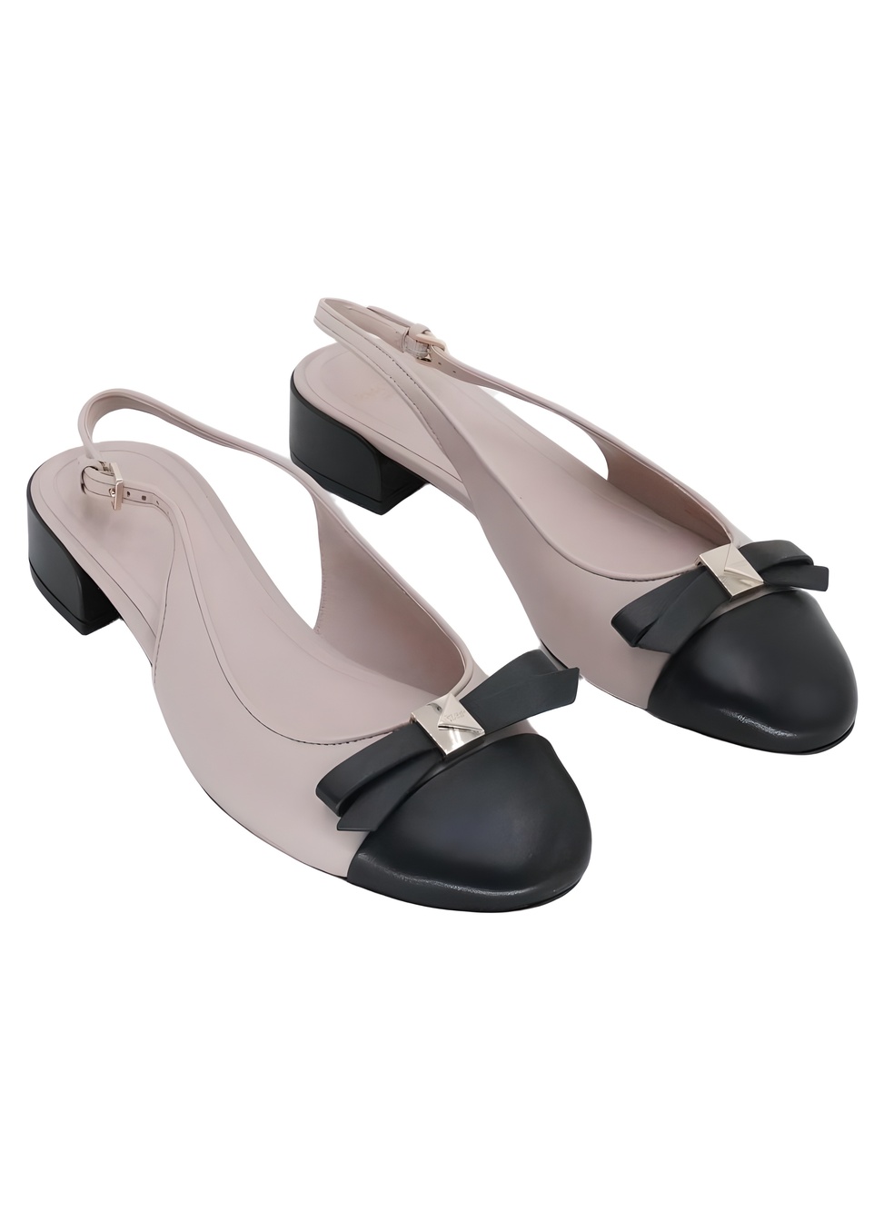 Kate Spade New York Deco Bow Slingback Pump Pale Vellum Size 9M